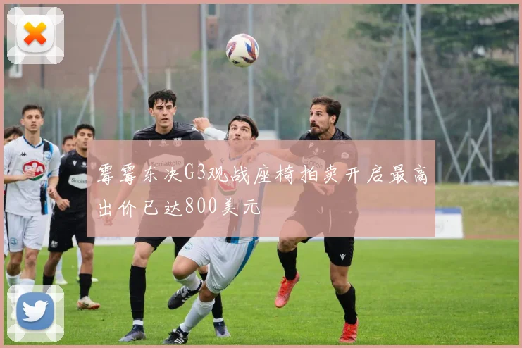 霉霉东决G3观战座椅拍卖开启最高出价已达800美元